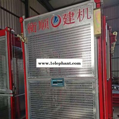 衡顺机械 施工电梯 施工升降机 齿条施工升降机 人货施工升降机图3