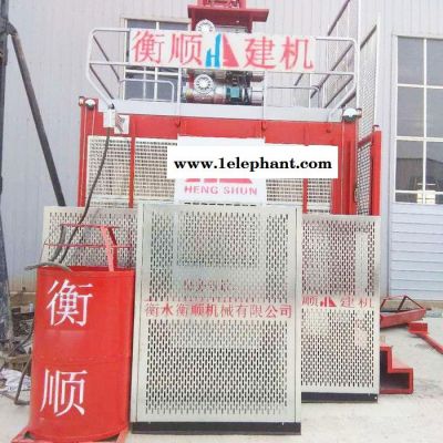 衡顺机械 施工电梯 施工升降机 齿条施工升降机 人货施工升降机图6