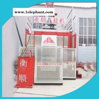 衡顺机械 施工电梯 施工升降机 齿条施工升降机 人货施工升降机图4