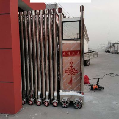 【金巧匠】佛山电动伸缩门 蓝牙车牌识别系统电动门配件别墅庭院门学校大门图2