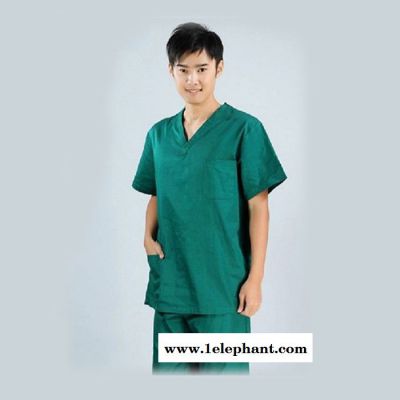 【人人伊美】供应墨绿色手术服 洗手衣图2
