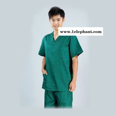 【人人伊美】供应墨绿色手术服 洗手衣图3