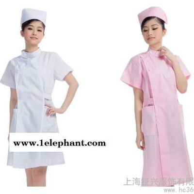 供应钲兴FS-028第六医院粉色护士服定做厂家