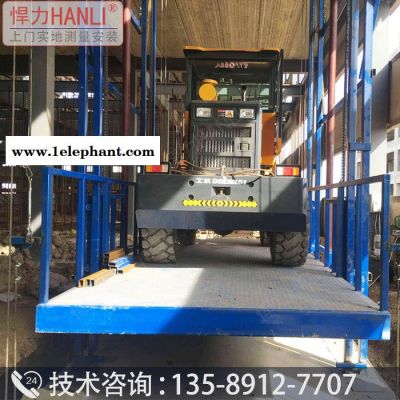升降货梯厂家 悍力型号SJD 液压升降平台 液压升降机 升降货梯 导轨式液压货梯 单导轨式升降机货梯图8