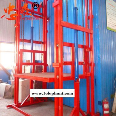 忠燕山东导轨式升降机载货电梯厂家