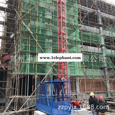 施工升降机 自升式门架升降机 建筑工地上料提升机 单柱单笼上料机图8
