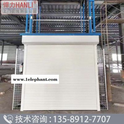 升降货梯厂家 苏州导轨式升降机货梯 悍力型号SJD 液压升降平台 液压升降机 升降货梯 导轨式液压货梯图2