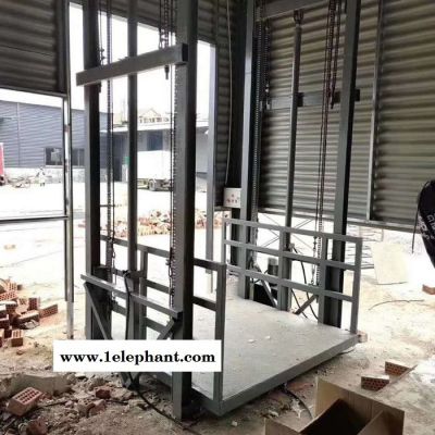 工厂供应 导轨式升降机 供应链条式液压货物举升机 导轨链条式升降平台市场价格图5
