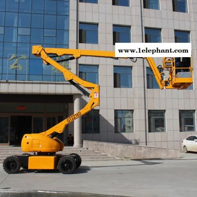 **自行曲臂液压升降机移动式高空车小型自动升降平台图5