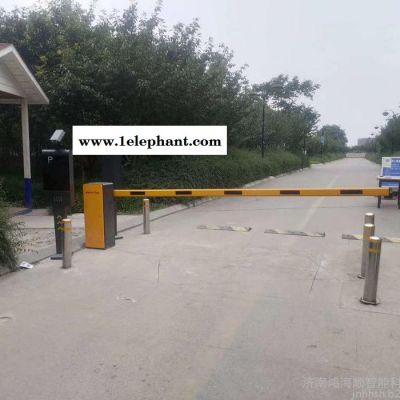 鸿海顺HHS-01 济南道闸厂家 济南起落杆道闸车牌识别系统安装小区|栅栏杆道闸定做图4