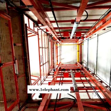 坤泰SJD2吨3吨升降货梯价格 载货升降平台 导轨升降机 定制