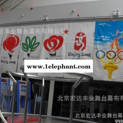 宏达丰业定制电动会**升降系统  电动会** 会标升降系统 条幅升降机械图2