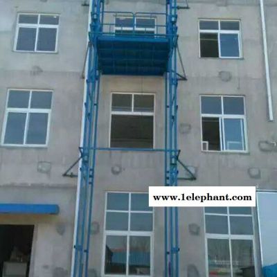 固定式升降货梯  导轨式升降平台  单轨式升降平台  固定电动升降机图2