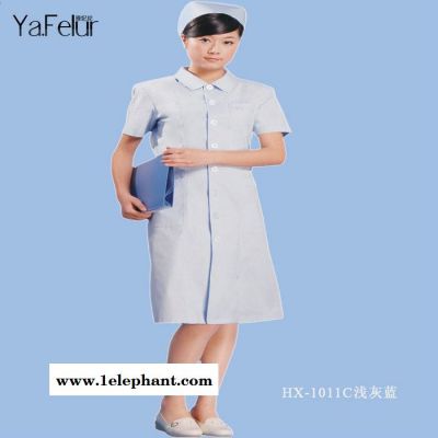 ** 护士服 夏天女士长款护士衣服 中袖白大褂女士医护服图5