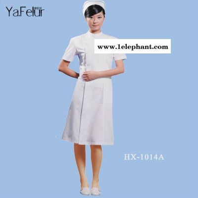 ** 护士服 夏天女士长款护士衣服 中袖白大褂女士医护服图6