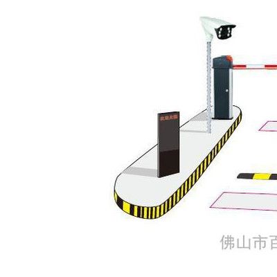 厂家专业生产  百思德  停车场收费系统 立柱式车牌识别系统 自动道闸图3