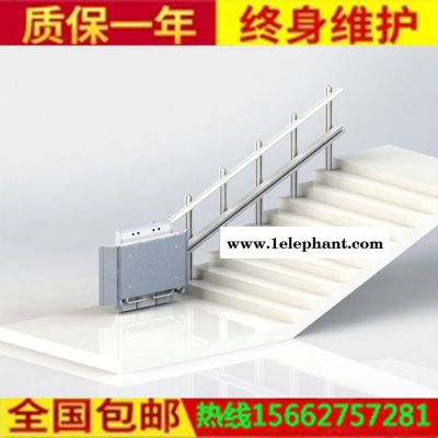 斜挂无障碍升降平台轮椅升降平台残疾人轮椅升降机电动楼道轮椅升降平台图2