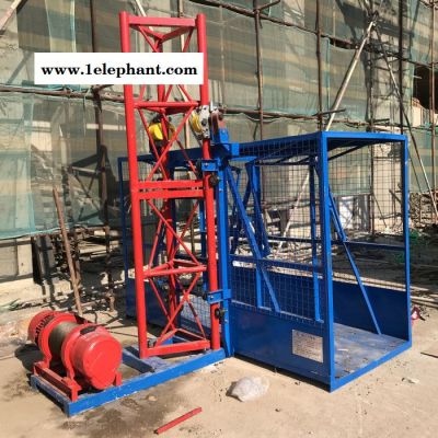 供应单柱单笼施工升降机 高空作业安全提升机 盖房上料提升机 货物升降机图3