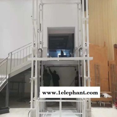 液压升降货梯电动导轨式升降平台家用传菜电梯厂房仓库简易升降机