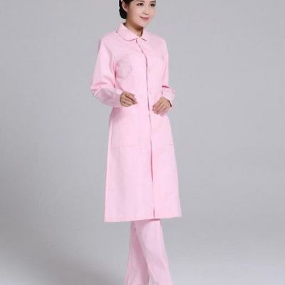 医生服白大褂护士服口腔药店工作服冬装长袖护士服图3