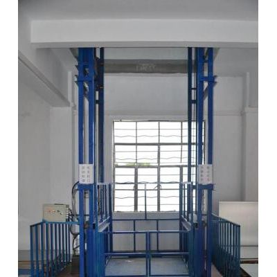 供应启运牌液压货梯升降机固定升降平台厂房货梯简易升降机图2