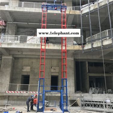 2021供应龙门架升降机 建筑物料货梯提升机 龙门吊升降机 工地盖房专用升降机厂家