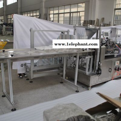 赛诺四边封包装机卧式独立熔喷布口罩包装机图7