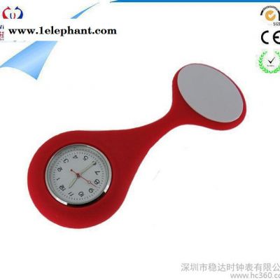 **T字形硅胶护士表八字形经典促销硅胶礼品护士挂表图3