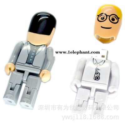 U盘环保ABS塑料机器人造型医生 护士U盘图2