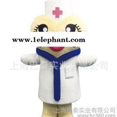私人定制爱心护士卡通人偶服装、上海cosplay性感护士人偶服定做