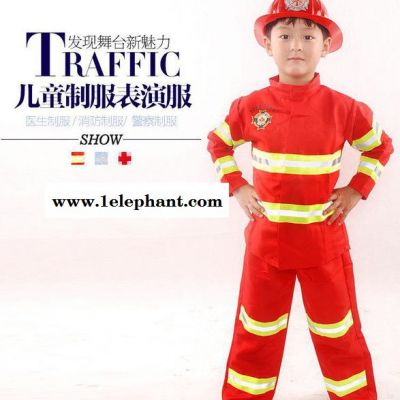 万圣节儿童道具服幼儿演出服元旦表演服小学生医生护士消防员服装图2