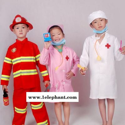 万圣节儿童道具服幼儿演出服元旦表演服小学生医生护士消防员服装图3