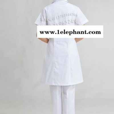 供应立恩之诺FDS-20女医生护士工作服白大褂夏装短袖图2