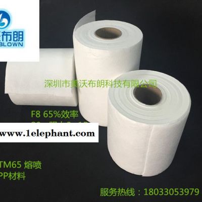 深圳厂家定制高效低阻熔喷滤材,F8 65%效率 进口PP材料,汽车滤网核心原材料——美沃布朗图5