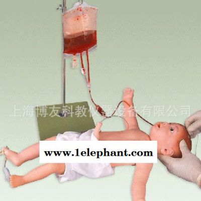 婴儿头部综合静脉穿刺模型，护士头部注射训练模型,婴儿模型图2