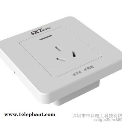 中科电工新一代机械式防水防触电安全墙面插座图6