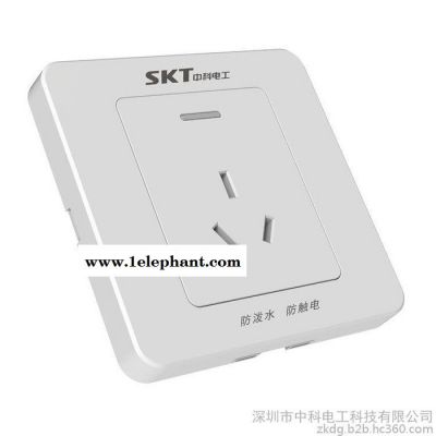 中科电工新一代机械式防水防触电安全墙面插座图2