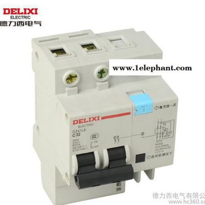 德力西电气漏电保护断路器两级C32开关防触电保护器DZ47LE2P32A图2