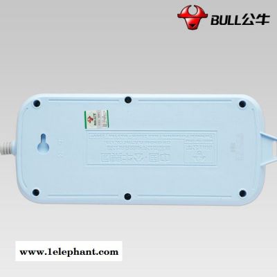 供应批发公牛插座GN-G1060儿童防触电拖线板独立开关4位插座插线板3米图2