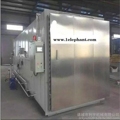 利宇圆形 海带丝高温杀菌锅 蒸汽高温灭菌器 食用菌灭菌器图2