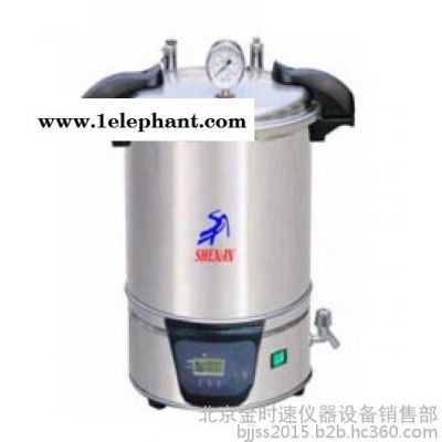 手提式不锈钢压力蒸汽灭菌器 DSX-280B 移位式快开盖结构 18L图2