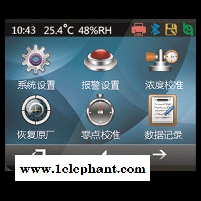 森科新创 氧气检测仪，便携式，进口传感器，氧气不足或过量报警气体检测仪图3