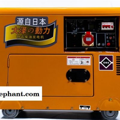 带氧气机用7KW柴油发电机图3