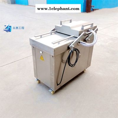 众惠400单室   冷面304不锈钢灭菌设备  黄豆酱真空包装  甜面酱巴氏杀菌流水线   商用 抽空式图4