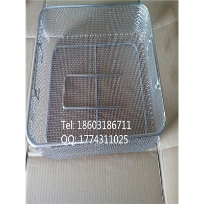定做灭菌筐 不锈钢灭菌筐 手术器械灭菌网筐图6
