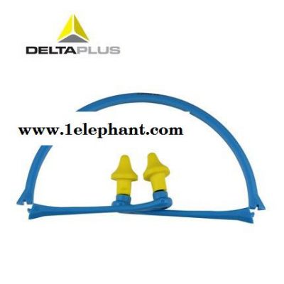 DELTA/代尔塔103110折叠式PU耳塞 隔音耳塞 防噪音耳塞 耳塞头可更换 便携带卫生
