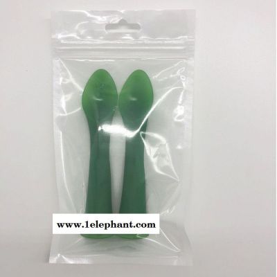 婴幼儿磨牙棒 亚马逊现货硅胶牙胶勺竹叶软勺用品图6