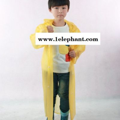 PVC儿童雨衣 非一次性雨衣 儿童学生雨衣 礼品雨衣 童雨衣批发图3