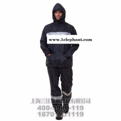 安大叔反光雨衣 D040雨衣 专业防护雨衣价格 高警示反光雨衣生产厂家图2