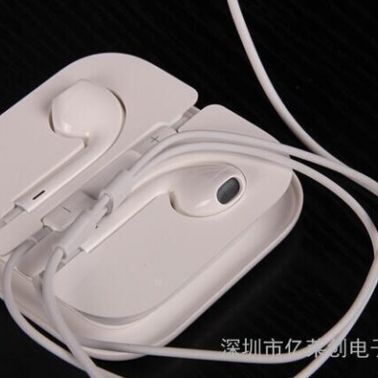 用于iPhone5原装耳机 有线耳塞带麦克风通话